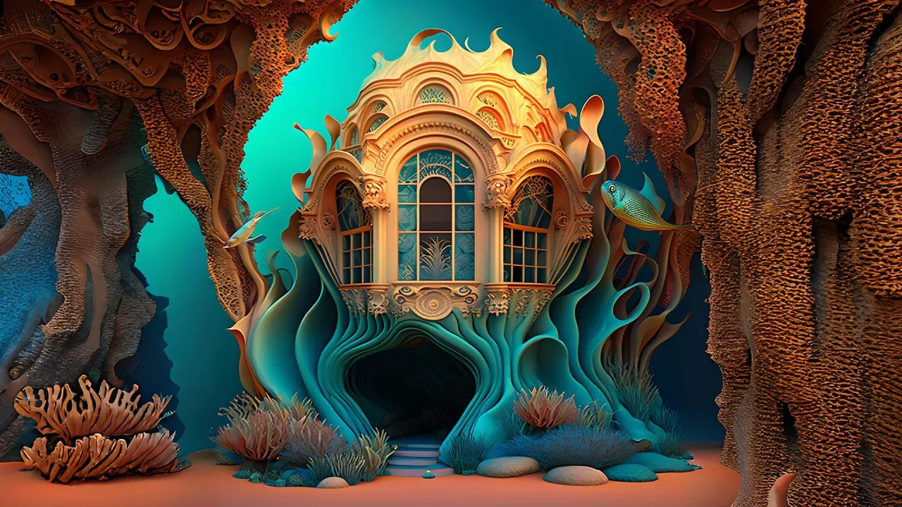 Coralverse — Art Nouveau estate